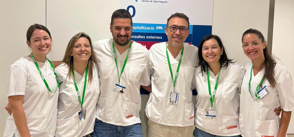 grup de delegats i delegades de SATSE Hospital de Palamós